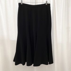 Jones New York Black Midi Skirt Size 10